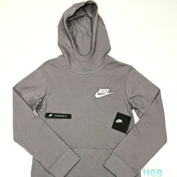 white nike hoodie youth